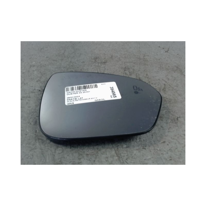 GLACE RETROVISEUR EXT D DACIA DUSTER 2010-