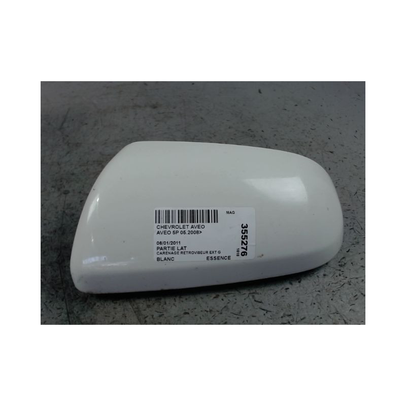 CARENAGE RETROVISEUR EXTERIEUR GAUCHE CHEVROLET AVEO 2008-