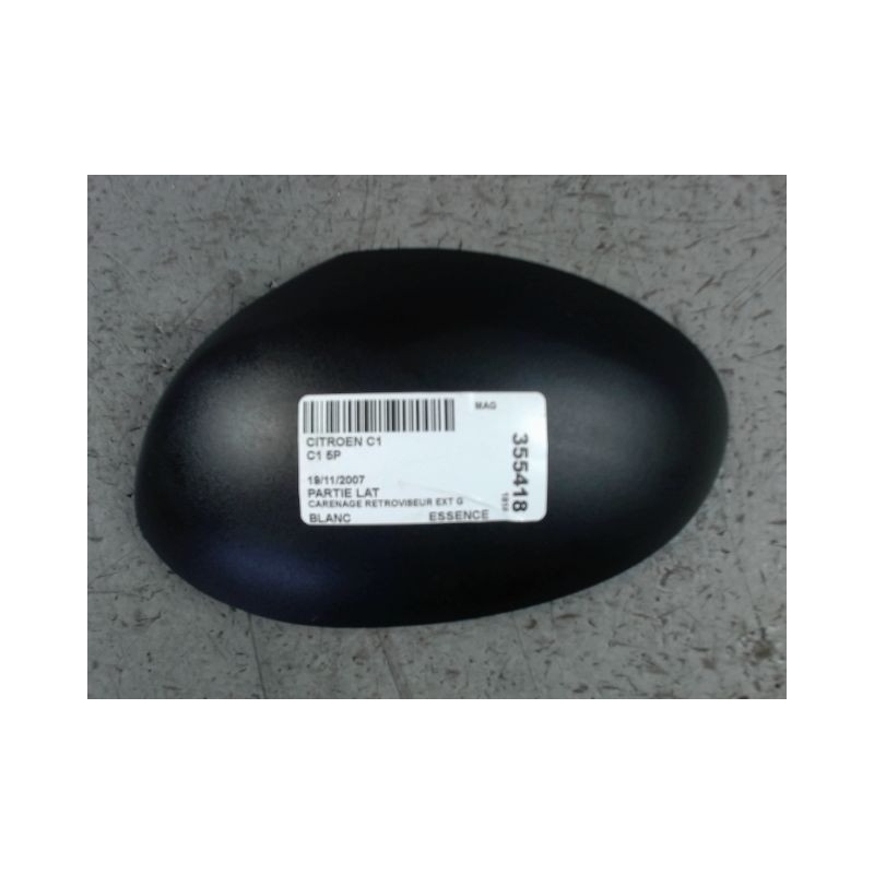 CARENAGE RETROVISEUR EXTERIEUR GAUCHE CITROEN C1 5P