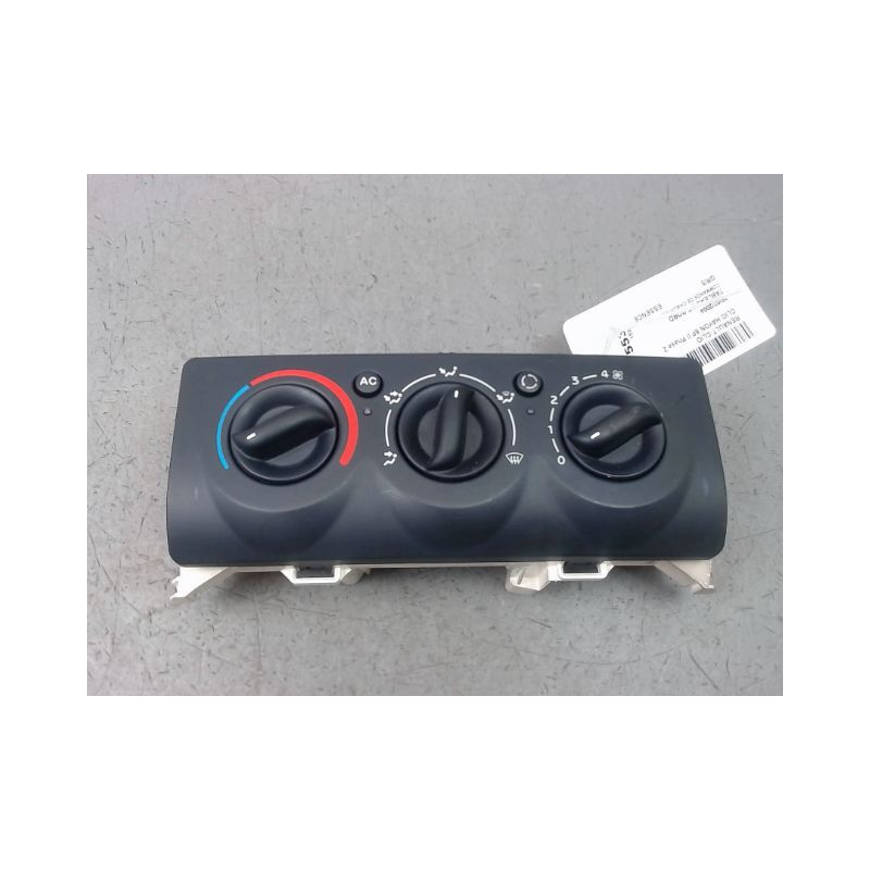 COMMANDE DE CHAUFFAGE RENAULT CLIO II Phase 2 2001-2006