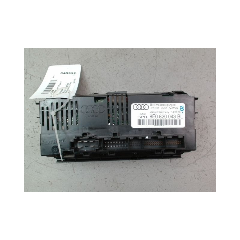 COMMANDE DE CHAUFFAGE AUDI A4 BERL. II Phase 2 2004-2008