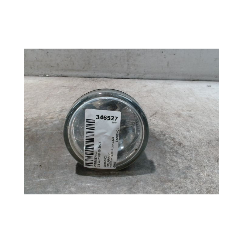PHARE ANTIBROUILLARD AVANT GAUCHE CITROEN C3 2002-2005
