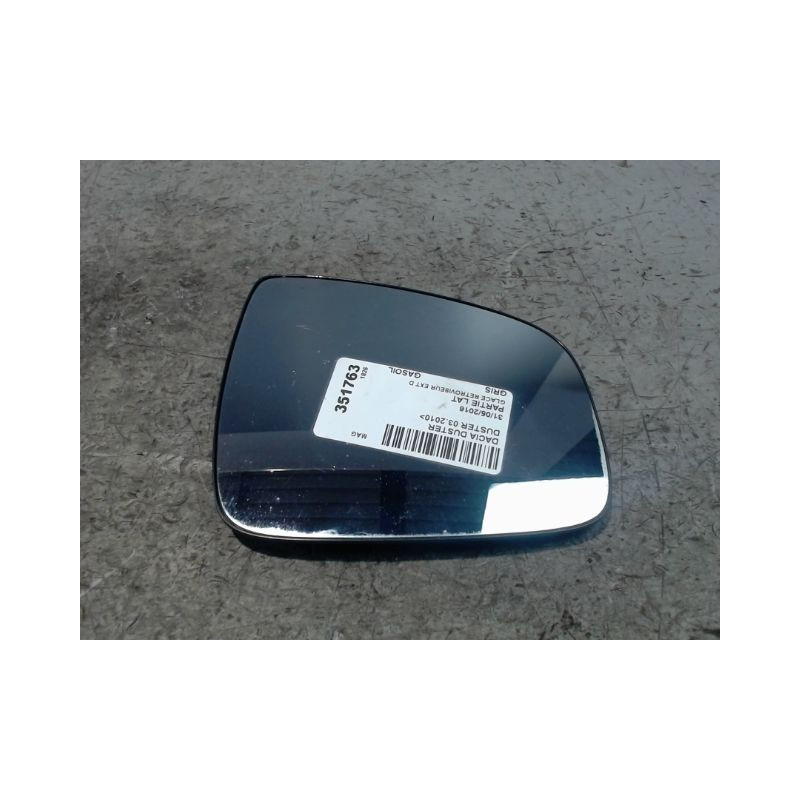 GLACE RETROVISEUR EXT D DACIA DUSTER 2010-