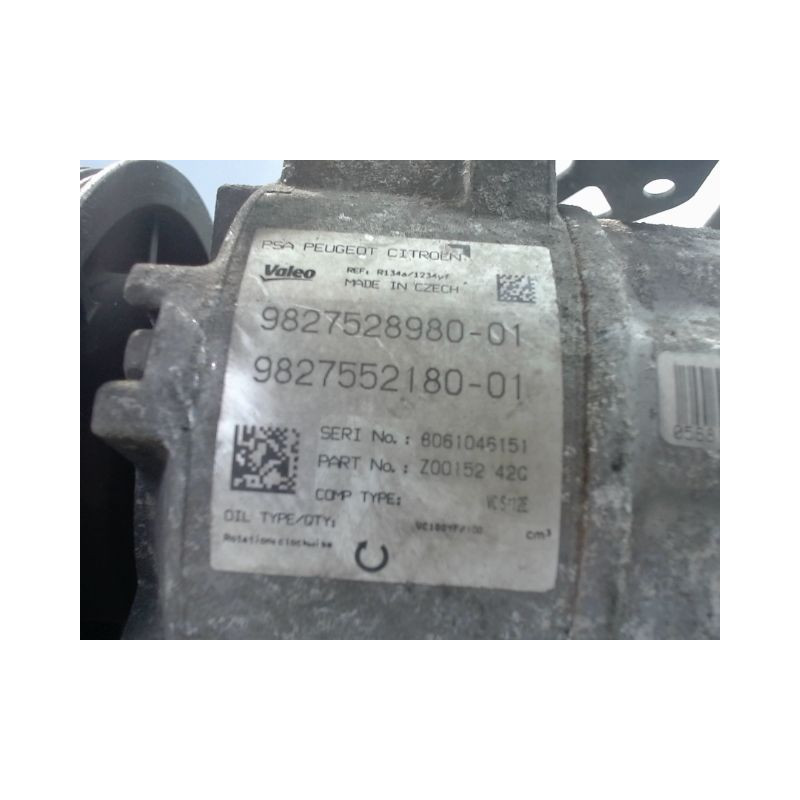 COMPRESSEUR AIR CONDITIONNE PEUGEOT 308 2011-