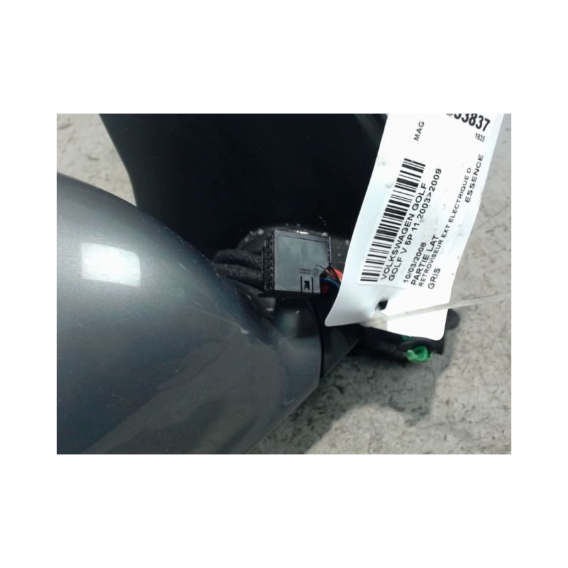 RETROVISEUR EXTERIEUR ELECTRIQUE DROIT VOLKSWAGEN GOLF V 2003-2009