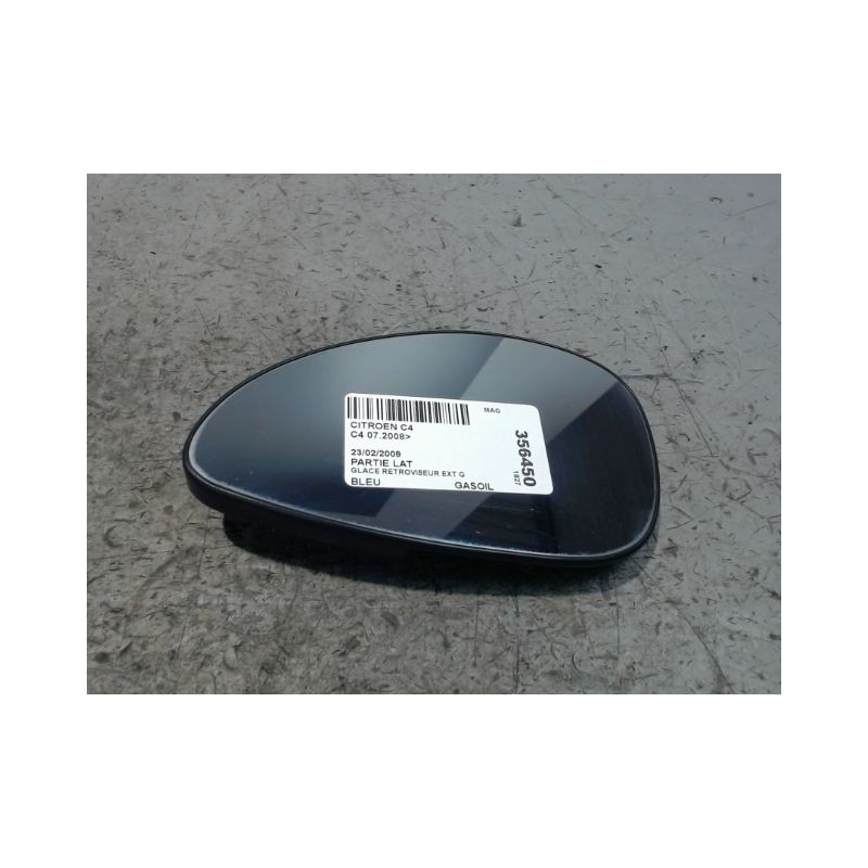GLACE RETROVISEUR EXT G CITROEN C4 2008-