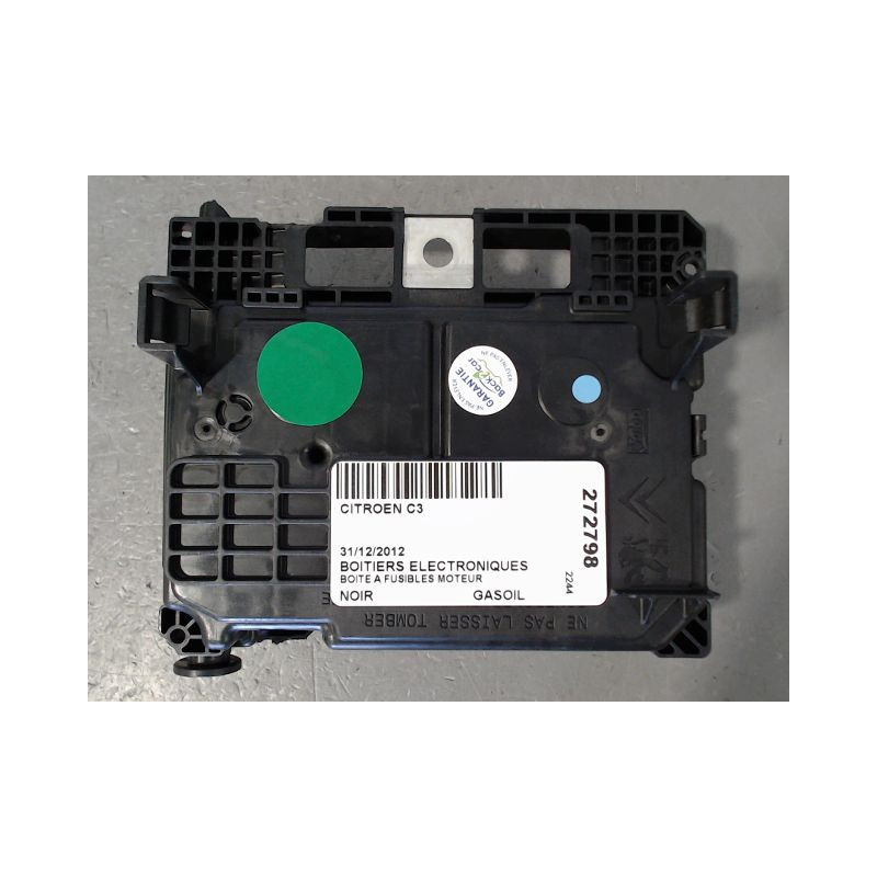 BOITE A FUSIBLES CITROEN C3