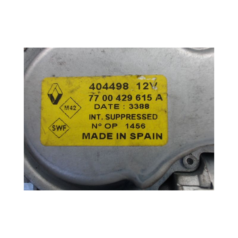 MOTEUR ESSUIE-GLACE ARRIERE RENAULT CLIO