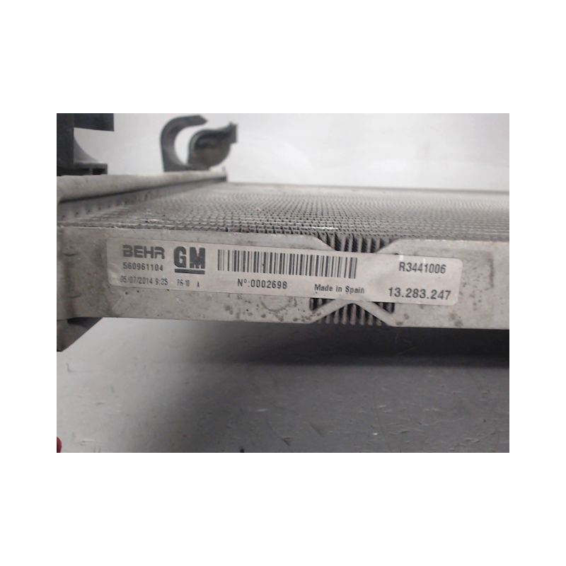 RADIATEUR OPEL MERIVA