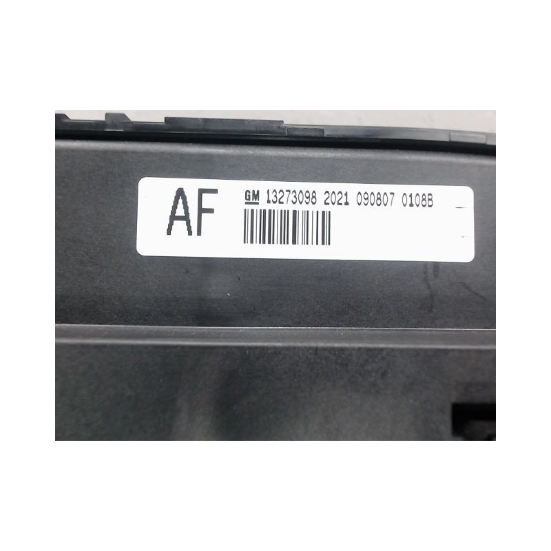 COMMANDE DE CHAUFFAGE OPEL INSIGNIA