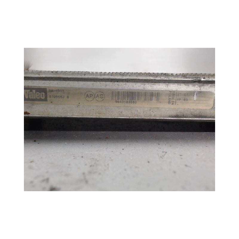 RADIATEUR PEUGEOT 206