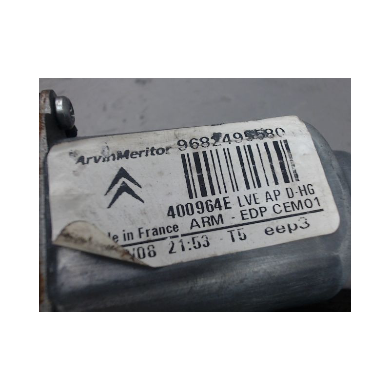 MECANISME LEVE-GLACE AVANT DROIT CITROEN C4