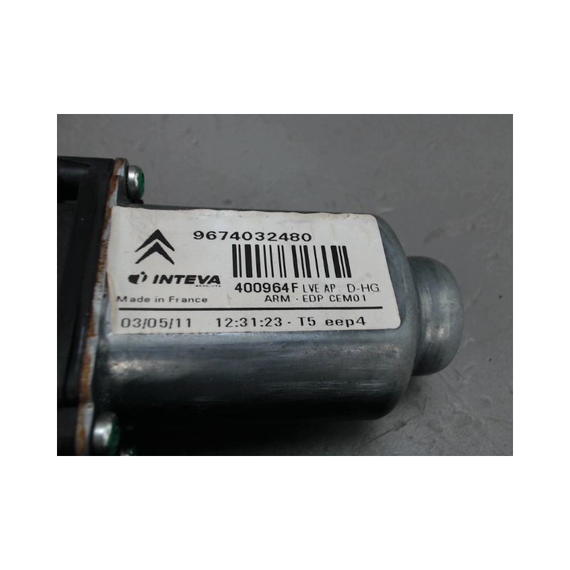 MECANISME LEVE-GLACE AVANT DROIT CITROEN C4