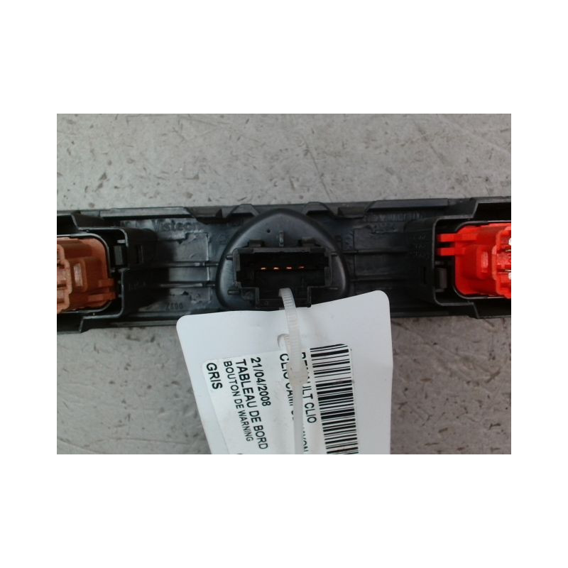 BOUTON DE WARNING RENAULT CLIO CAMPUS II Phase 1 2006-2009