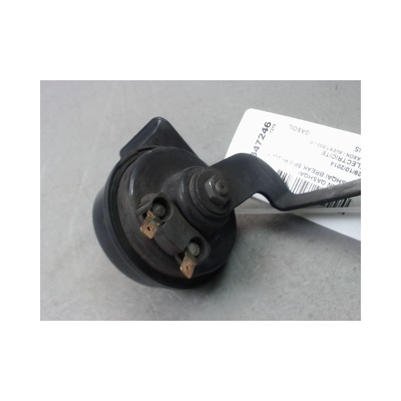 KLAXON / AVERTISSEUR NISSAN QASHQAI BREAK II Phase 1 2014-...