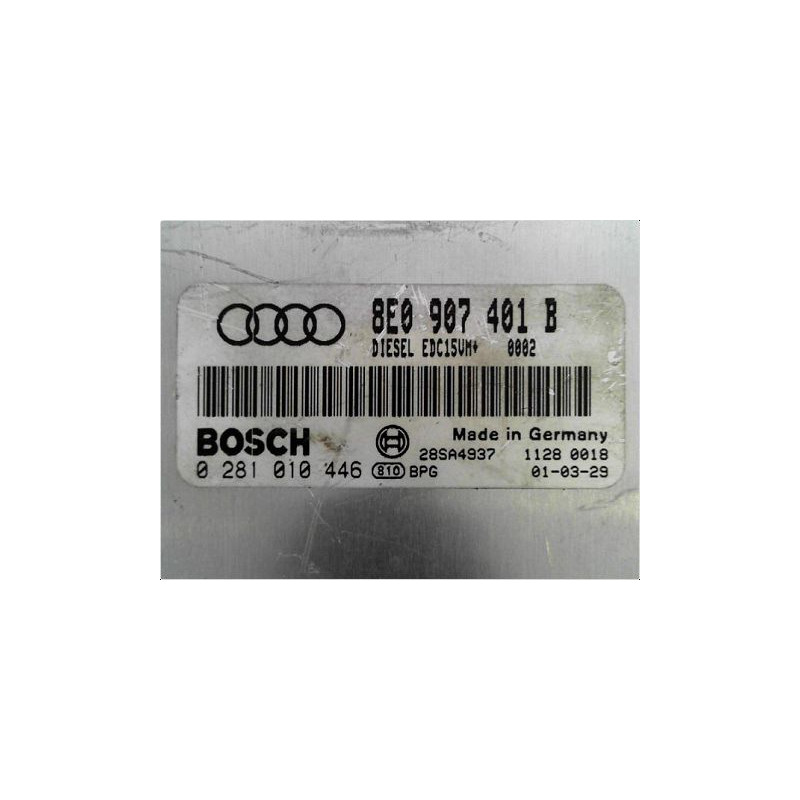 CALCULATEUR MOTEUR AUDI A4 2001-2004