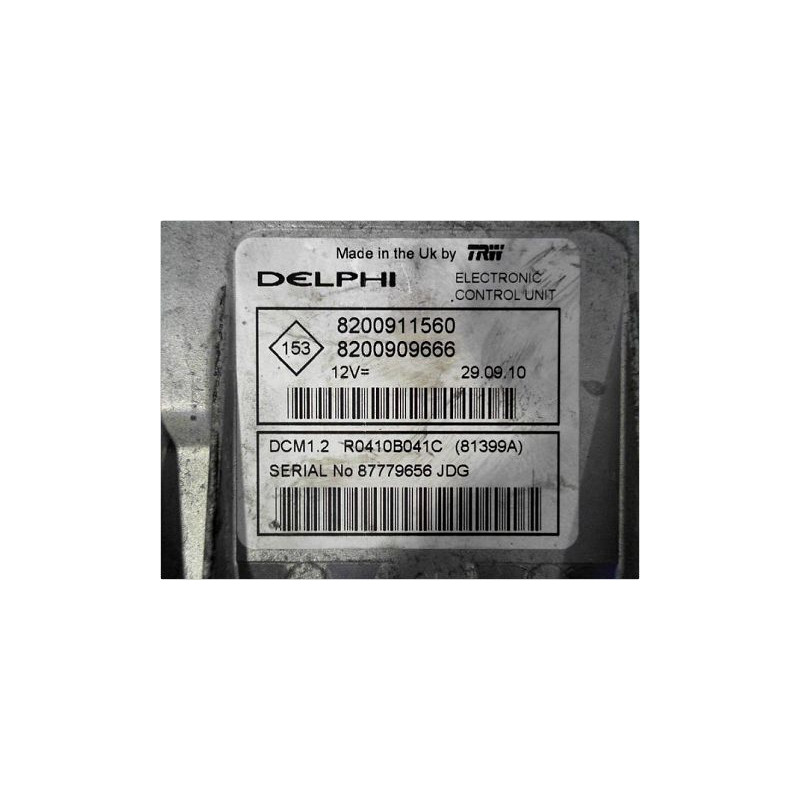 CALCULATEUR MOTEUR RENAULT CLIO III PH.2 09-14