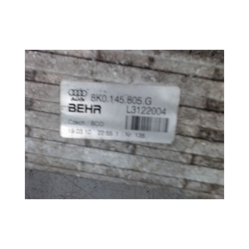 ECHANGEUR AIR AUDI A4 2008-