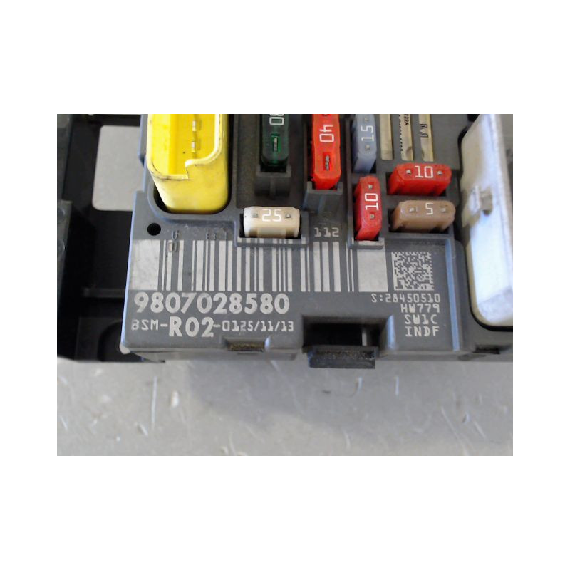 BOITE A FUSIBLES PEUGEOT 3008 BREAK I Phase 1 2009-2013