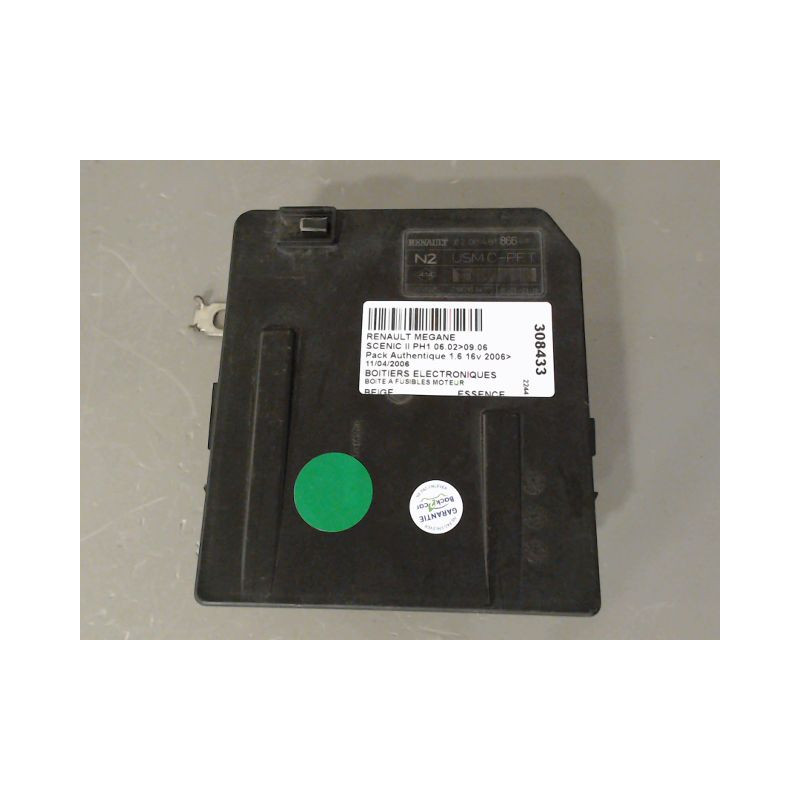 BOITE A FUSIBLES RENAULT SCENIC II PH1 02-06