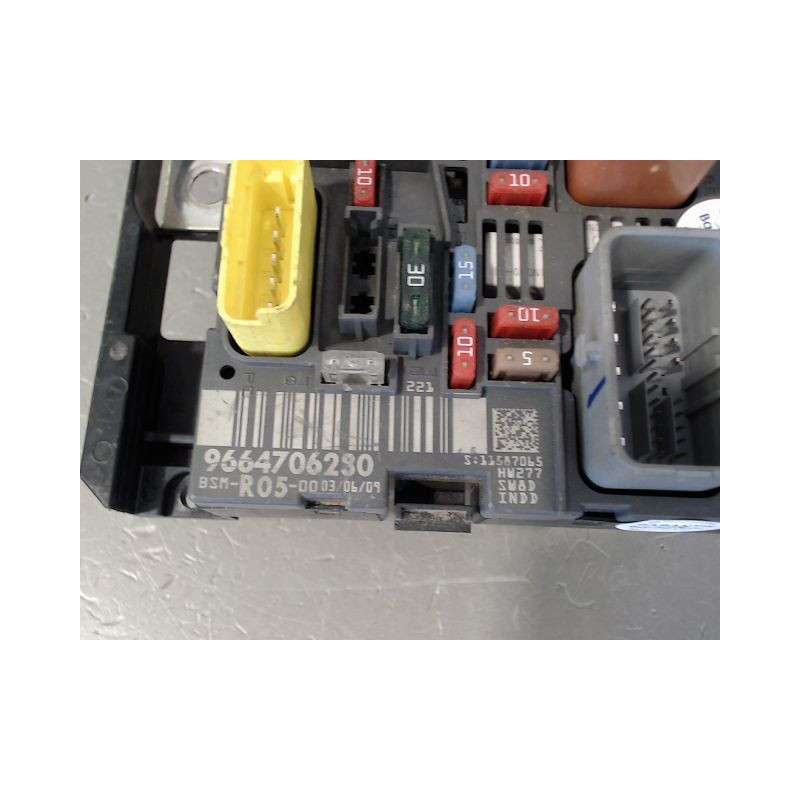 BOITE A FUSIBLES CITROEN BERLINGO BREAK II Phase 1 (B9) 2008-2012