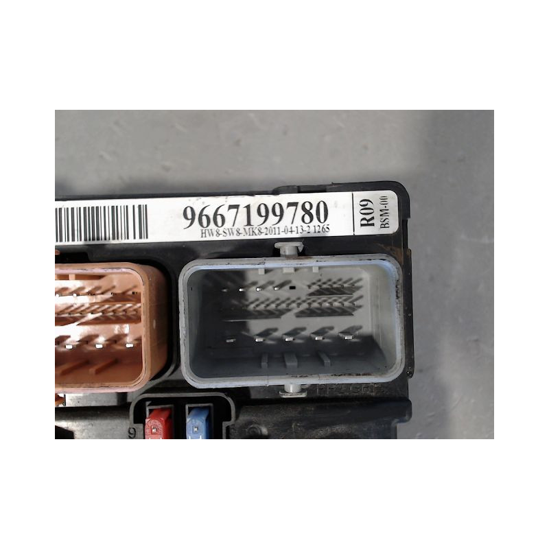 BOITE A FUSIBLES CITROEN C3 2009-