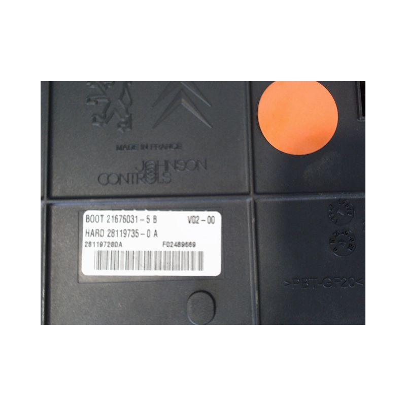 BOITIER GESTION HABITACLE CITROEN C4 PICASSO
