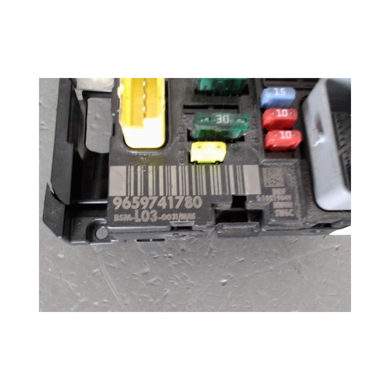 BOITE A FUSIBLES CITROEN C3 2005-