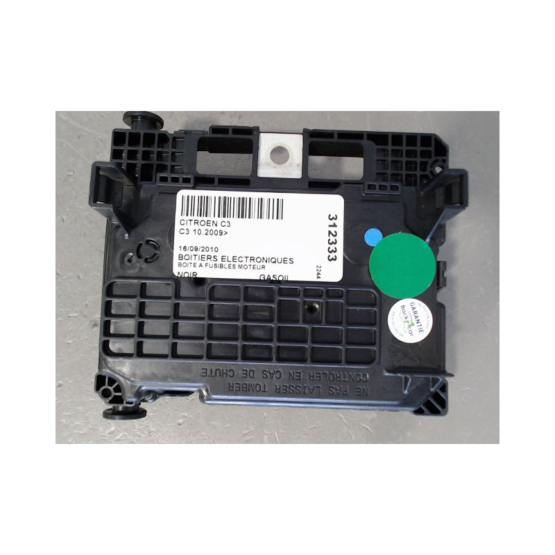BOITE A FUSIBLES CITROEN C3 2009-