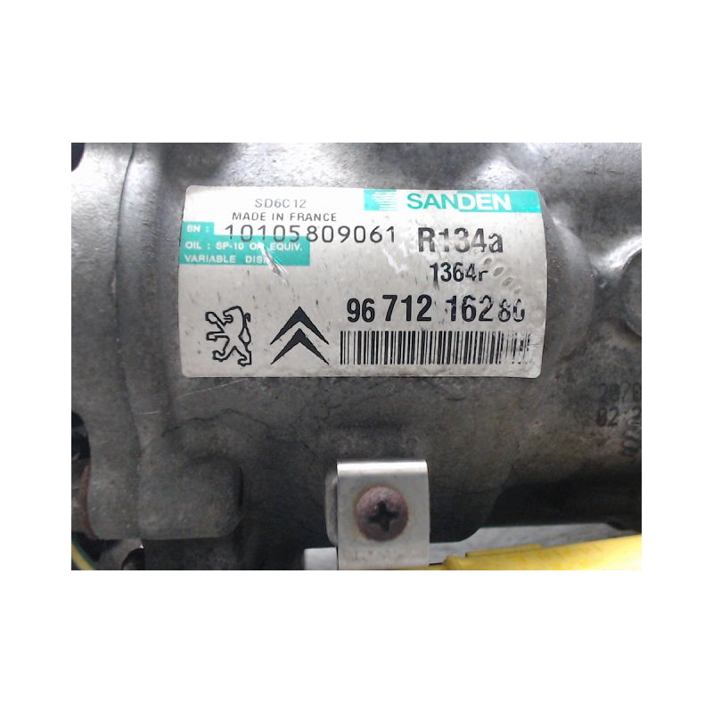 COMPRESSEUR AIR CONDITIONNE CITROEN C3 PICASSO 2008-