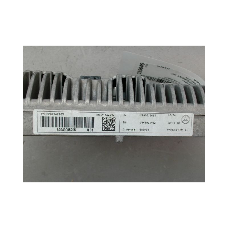 ECRAN GPS MERCEDES CLASSE C 2007-
