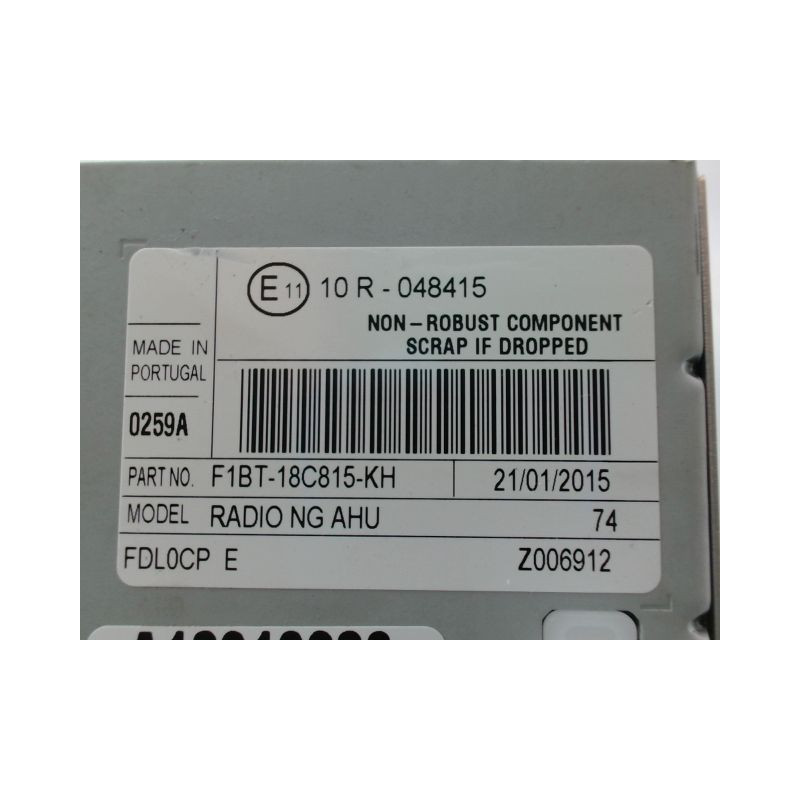 AUTORADIO FORD FOCUS III Phase 2 2014-...