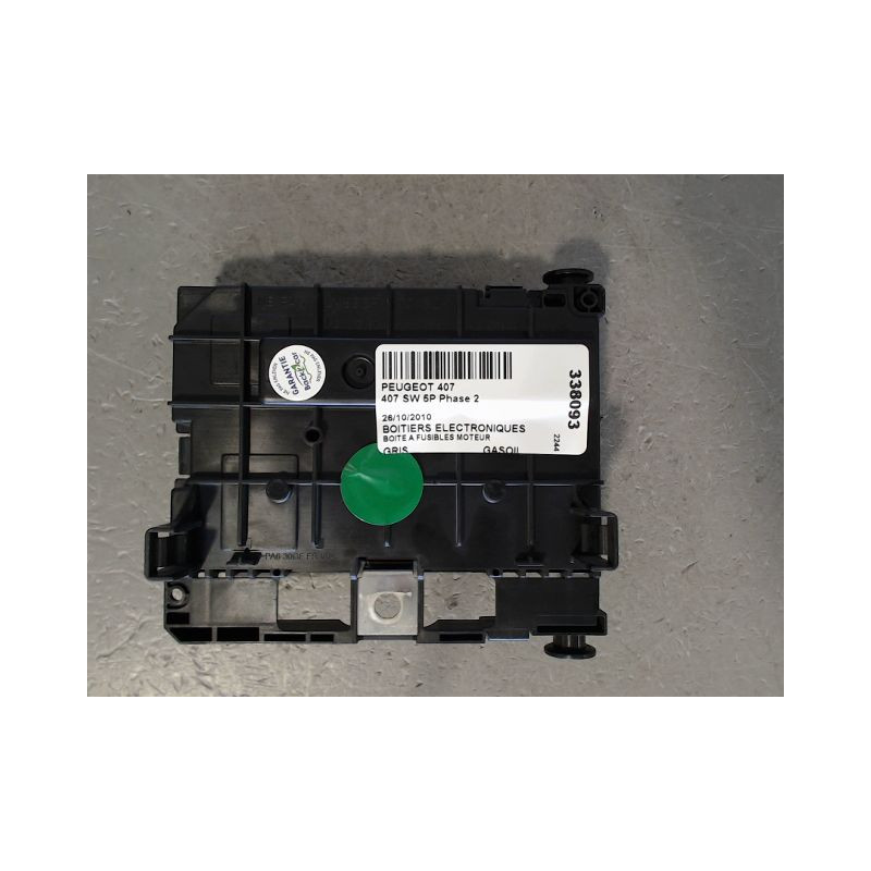 BOITE A FUSIBLES PEUGEOT 407 SW Phase 2 2008-2011
