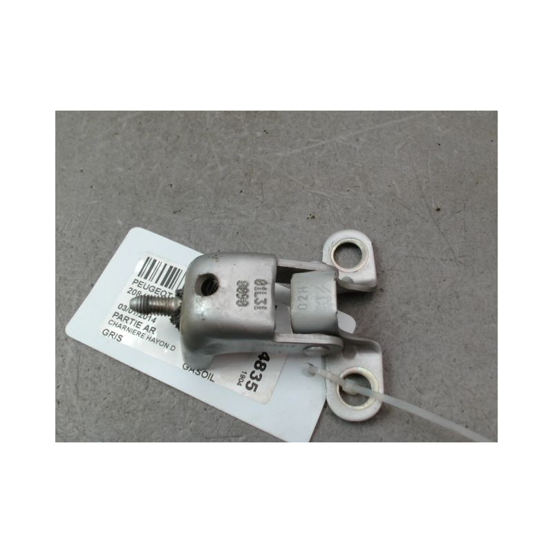 CHARNIERE HAYON D PEUGEOT 208 Phase 1 2012-...