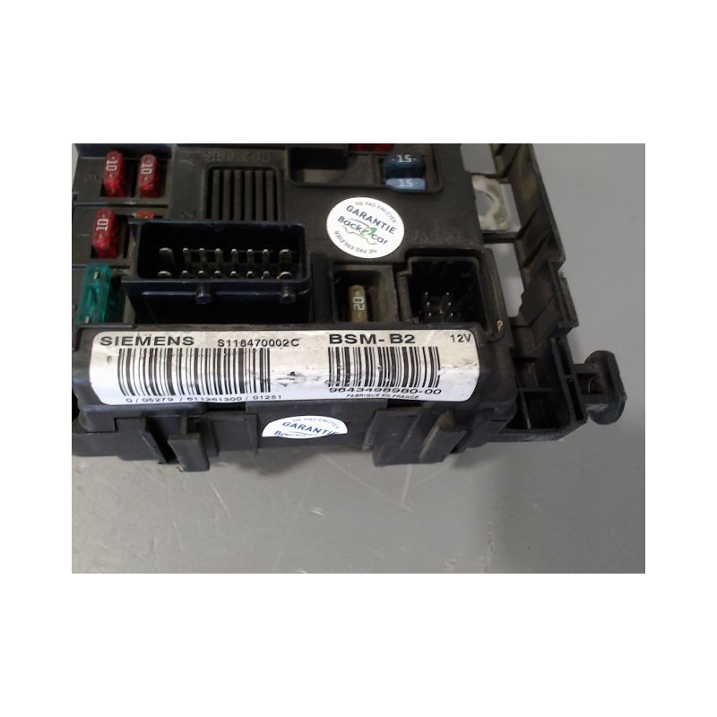 BOITE A FUSIBLES PEUGEOT 206 3P