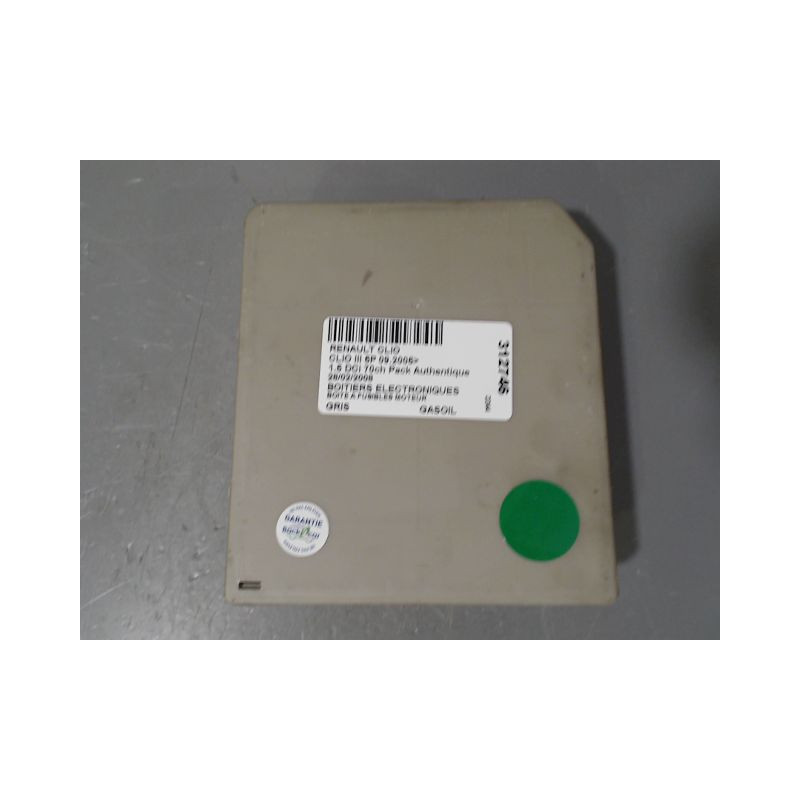 BOITE A FUSIBLES RENAULT CLIO III 2005-