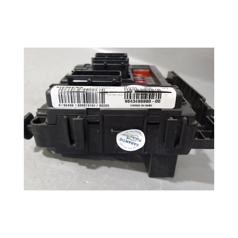 BOITE A FUSIBLES CITROEN BERLINGO BREAK 2002-