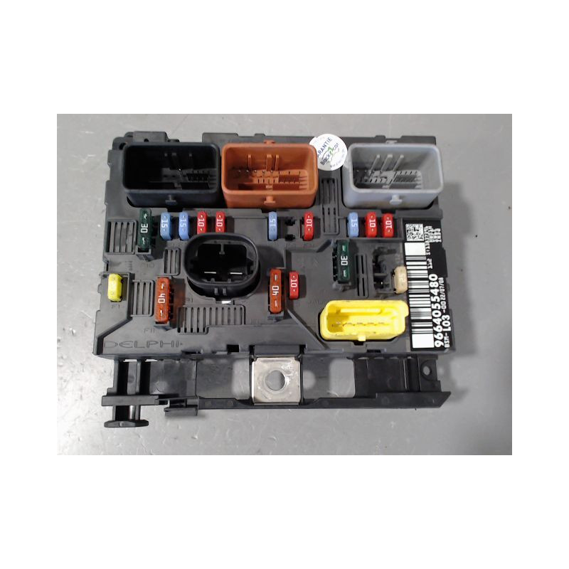 BOITE A FUSIBLES CITROEN C3 2005-