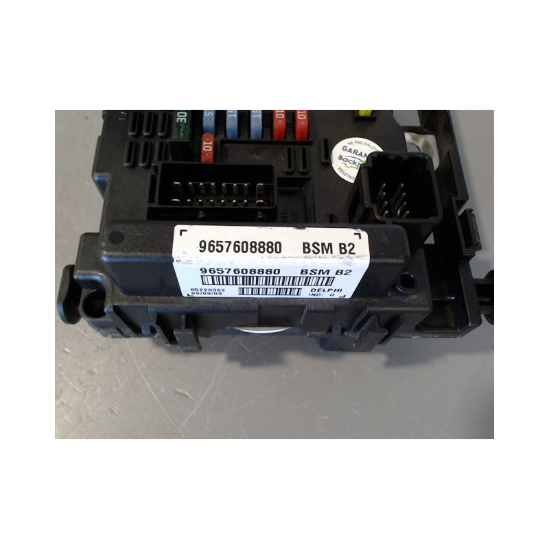 BOITE A FUSIBLES PEUGEOT 206+ 2009-