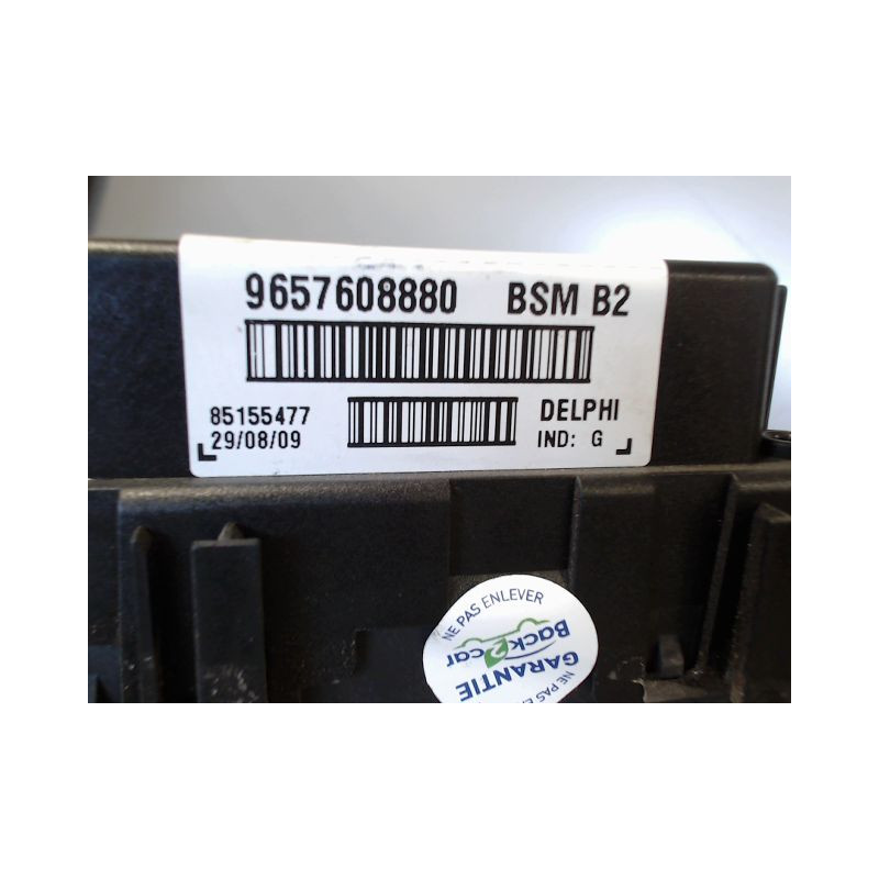 BOITE A FUSIBLES PEUGEOT 206+ 2009-