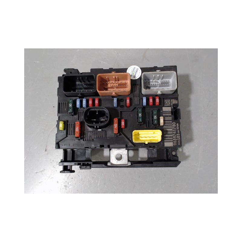 BOITE A FUSIBLES CITROEN C3 2005-