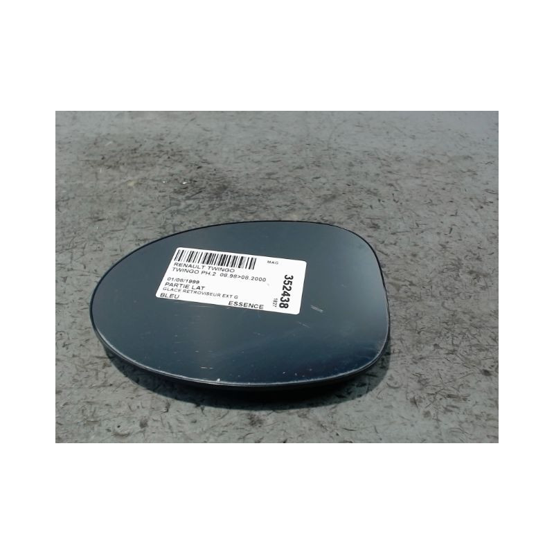 GLACE RETROVISEUR EXT G RENAULT TWINGO PH.2  98-2000