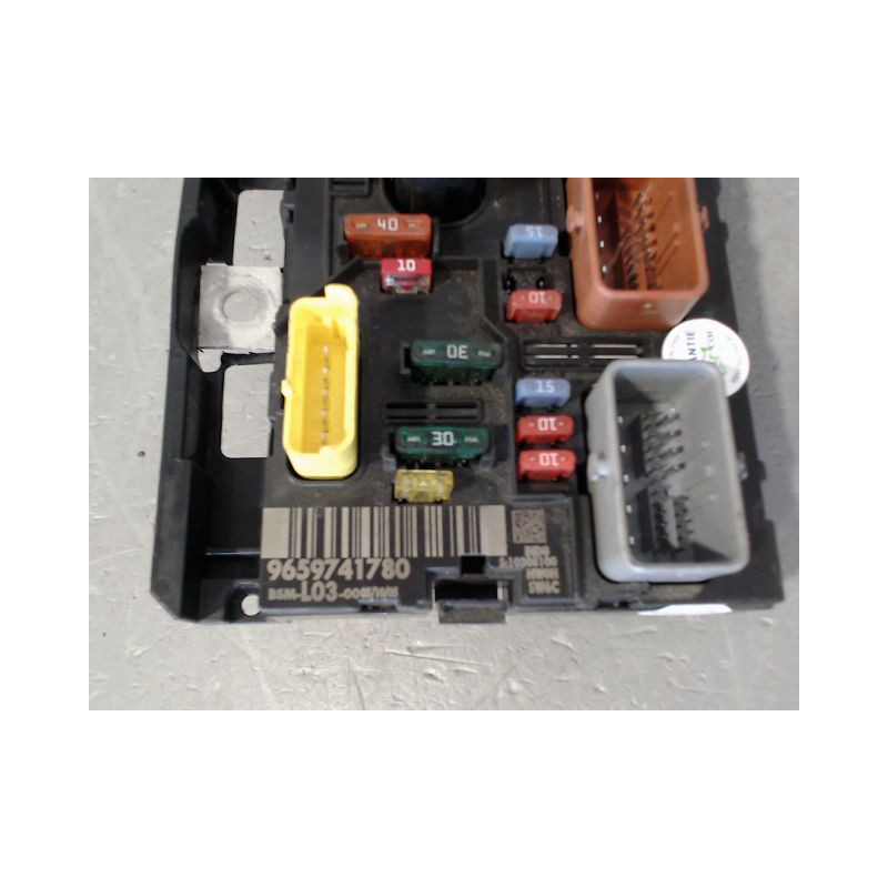 BOITE A FUSIBLES CITROEN C3 2005-