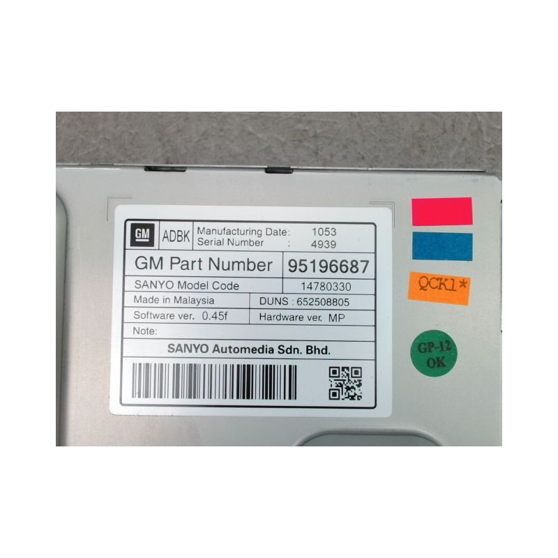 ECRAN GPS OPEL INSIGNIA