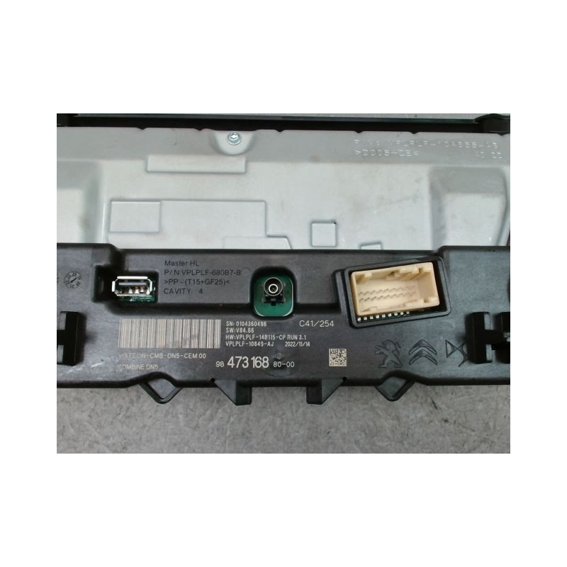 BLOC COMPTEURS CITROEN E-C4