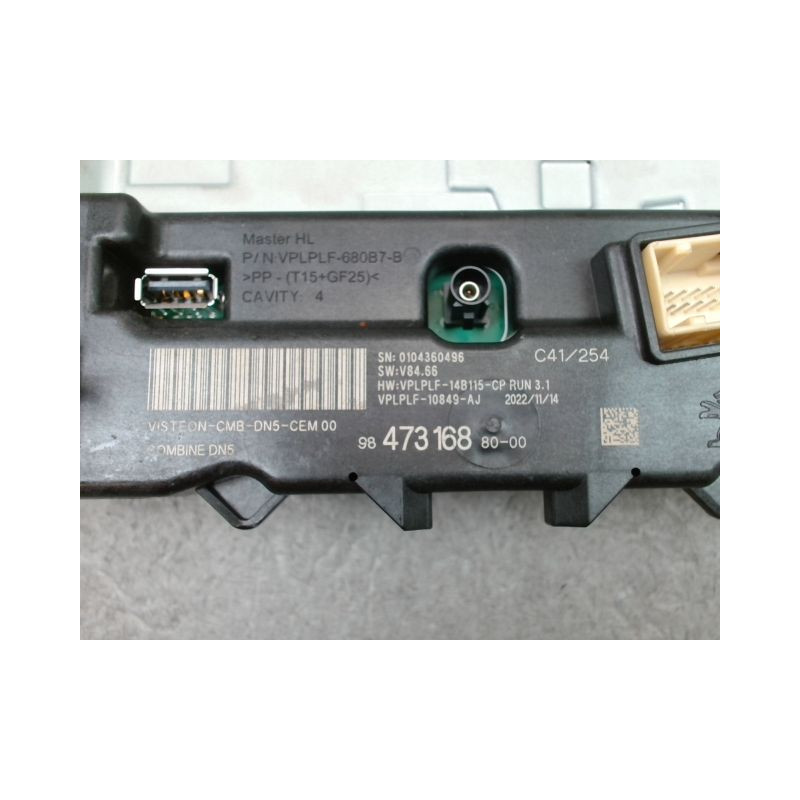 BLOC COMPTEURS CITROEN E-C4