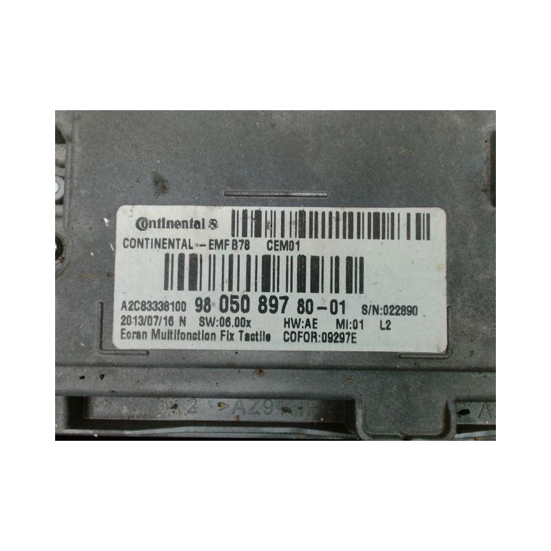 ECRAN GPS CITROEN GRAND C4 PICASSO 2006-
