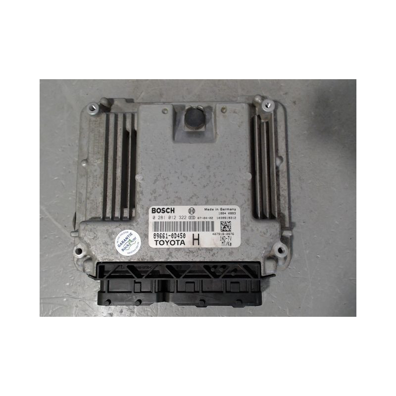 CALCULATEUR MOTEUR TOYOTA YARIS