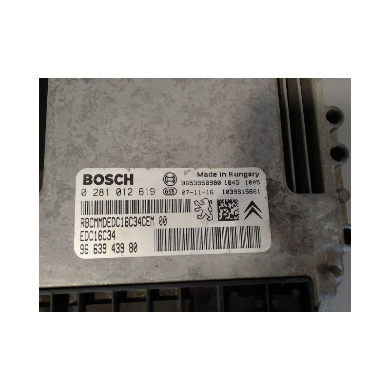 CALCULATEUR MOTEUR CITROEN BERLINGO