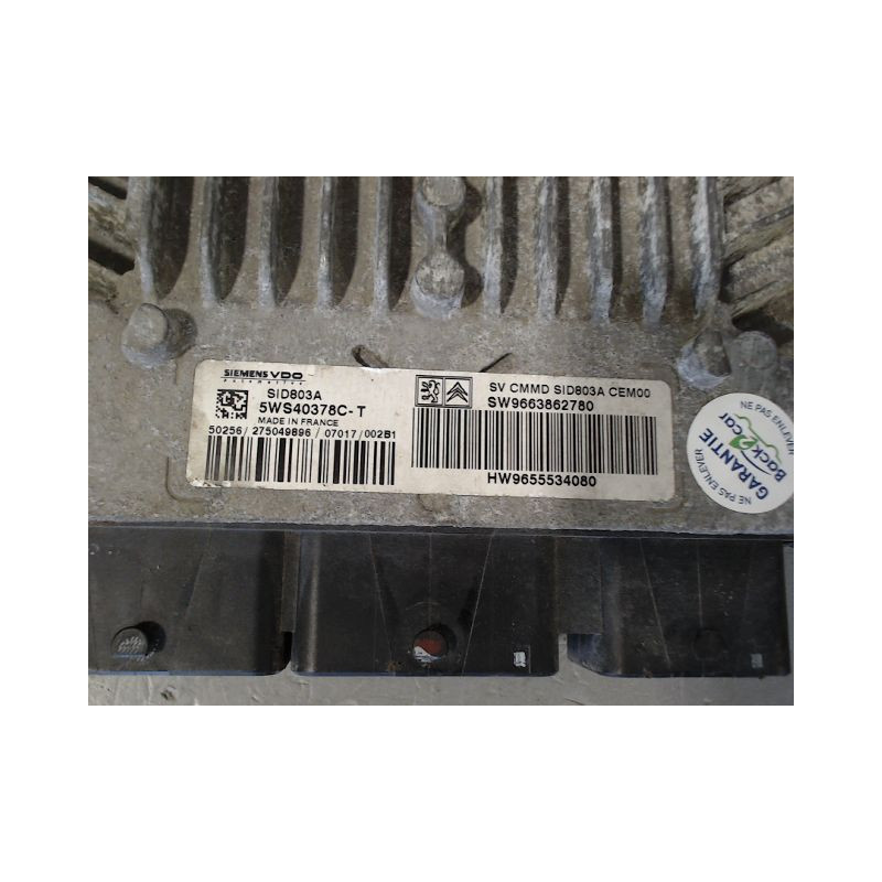 CALCULATEUR MOTEUR CITROEN JUMPY